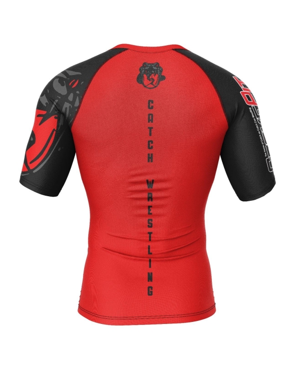 Snake Pit Rash Guard (Red - Shortsleeve)