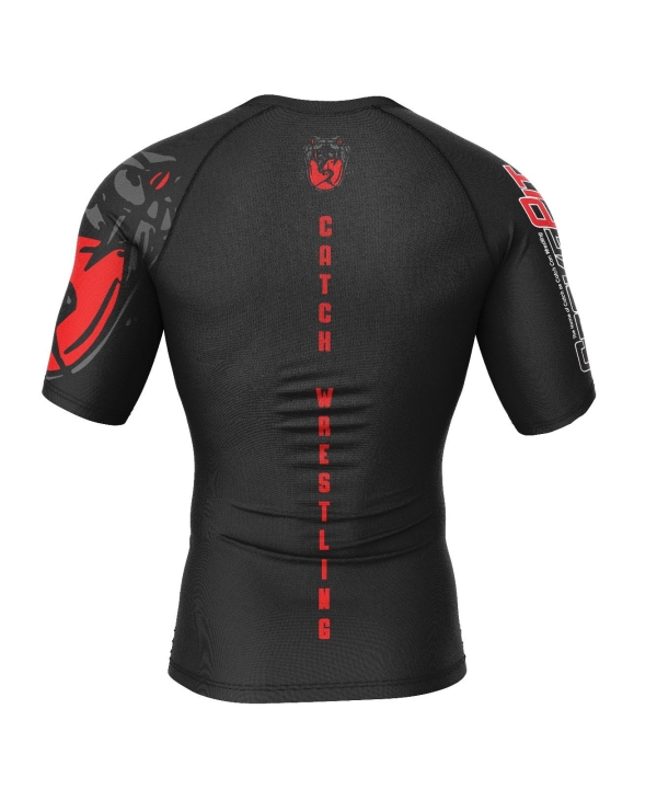 Snake Pit Rash Guard (Black - Shortsleeve)