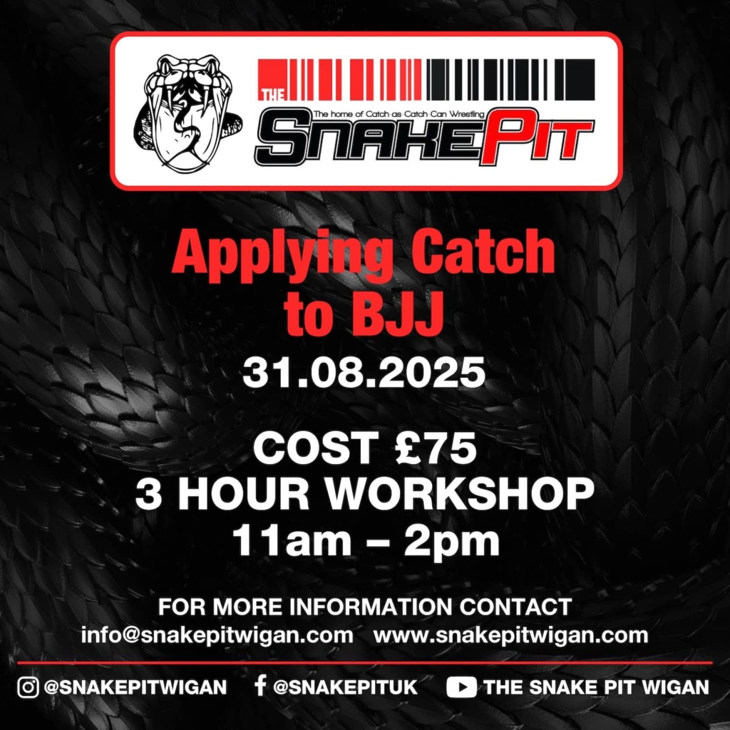 Applying Catch to BJJ Workshop 31.08.2025